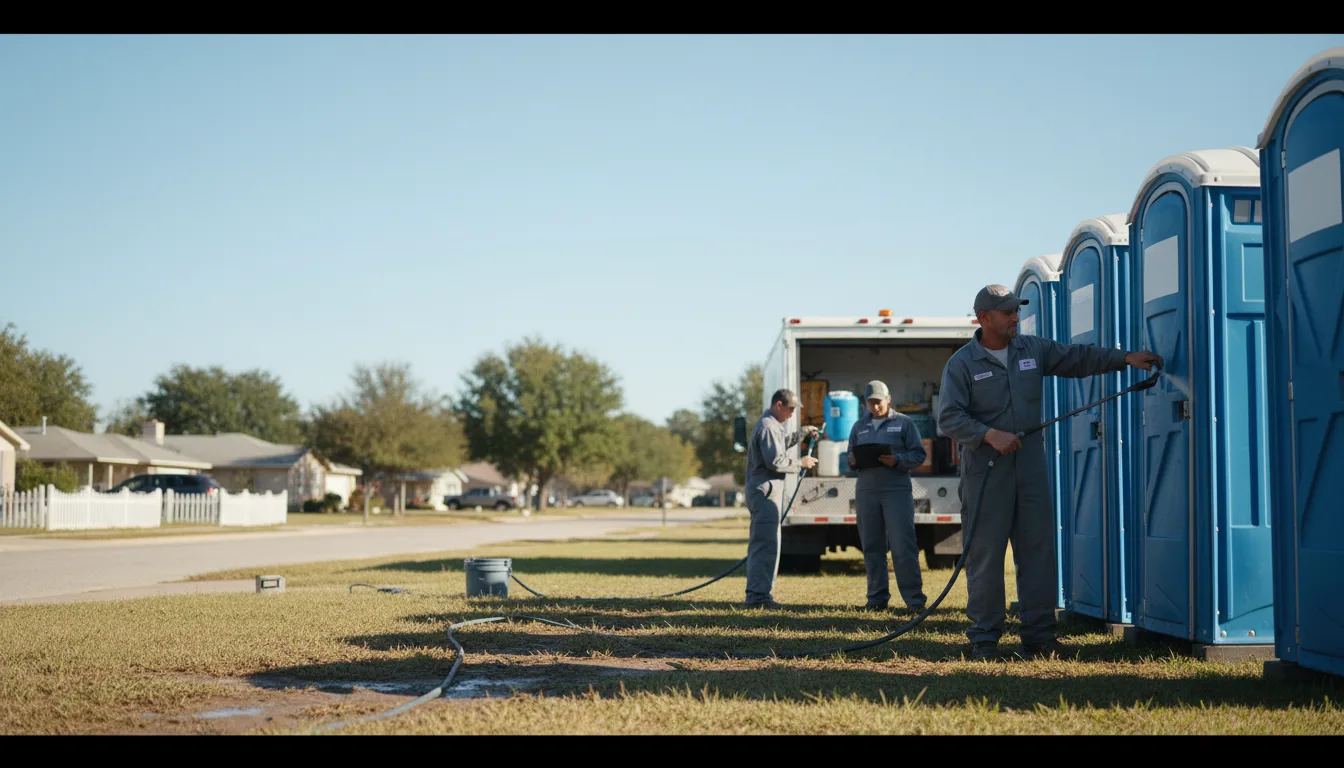 Long-Term Portable Toilet Rental in Blackwater, VA near me